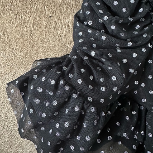 Zara black mini dress with sparkles - Picture 3 of 3